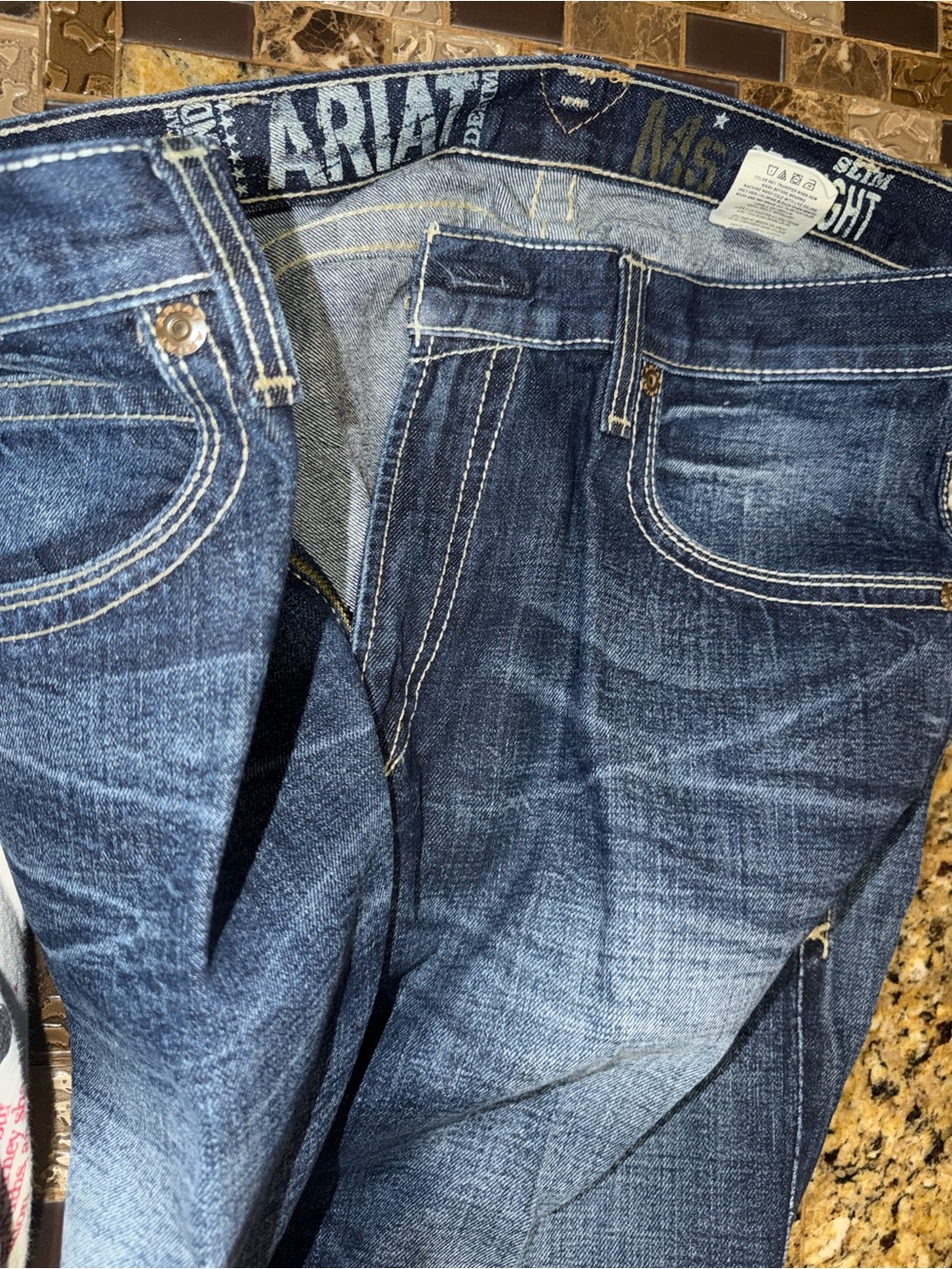 Ariat Men’s Indigo Slim Straight Jeans